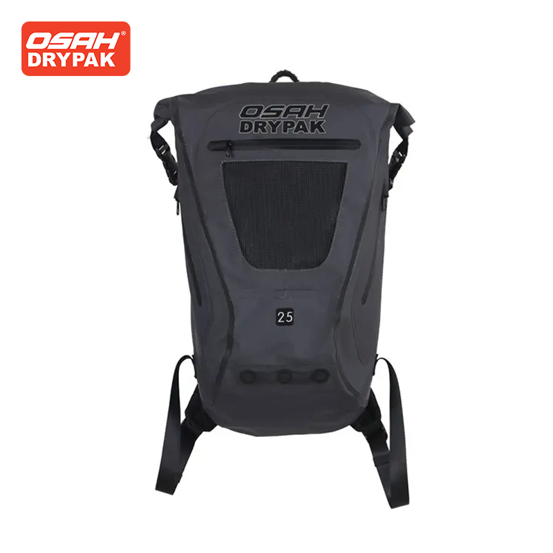 Motorcycle Gear Travel Bag - OSAH Grey Motorcycle Bag 25L Large