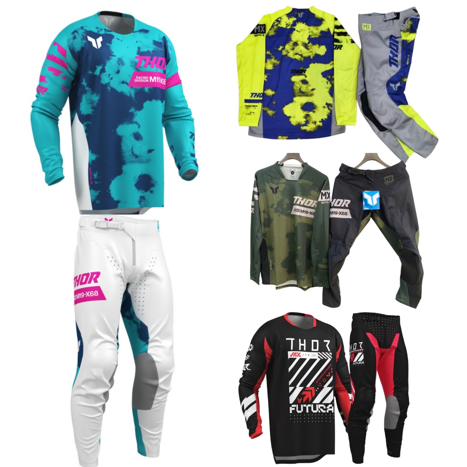 Gear Set Motorcycle - Motocross Gear Set Top Off Road
