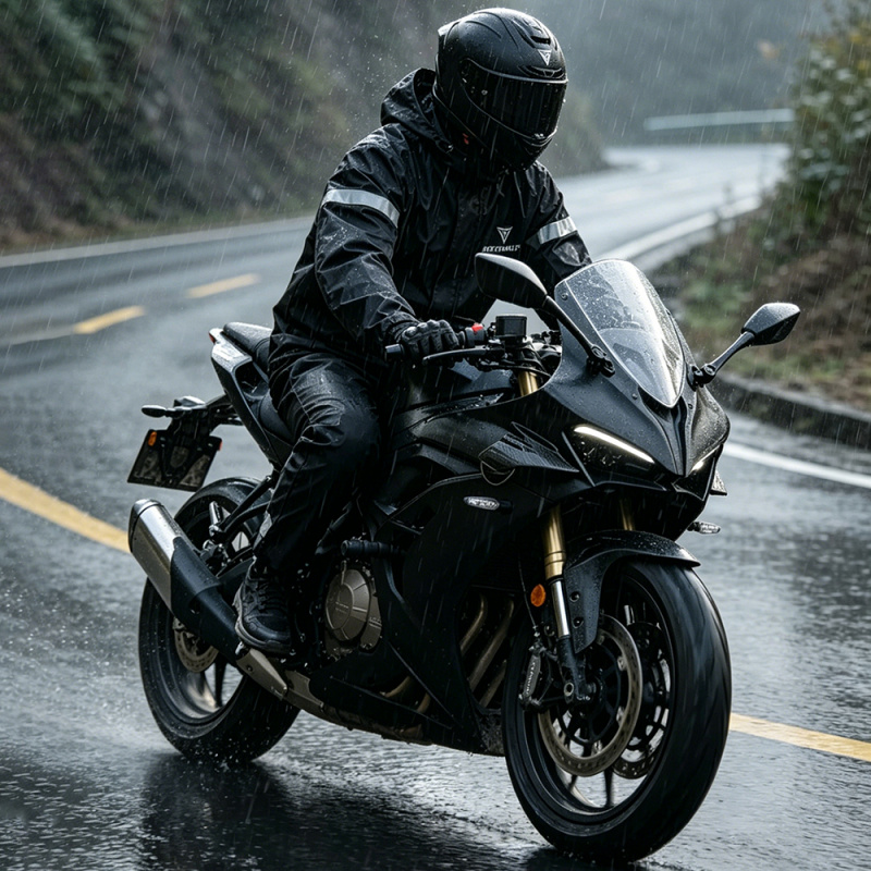 Motorcycle Gear Full Suit - Men Full Body Motorcycle Rain Suit