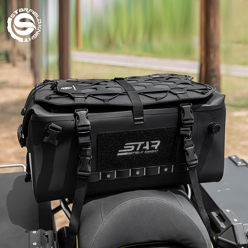 Motorcycle Gear Travel Bag - SFK Motorcycle Bag Newest Back Seat