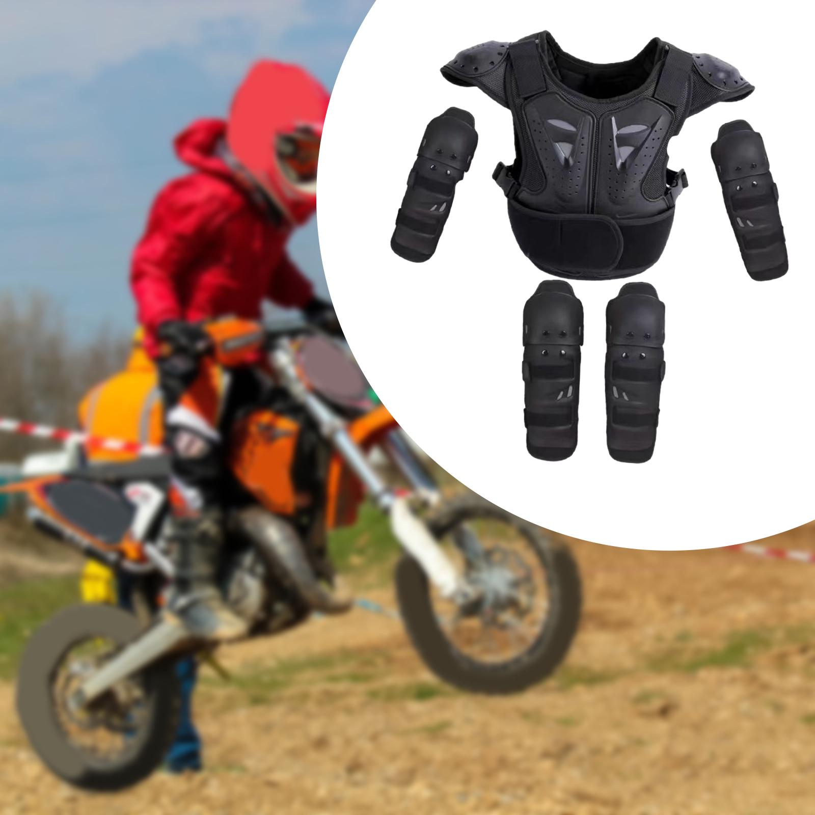 Motorcycle Gear Full Suit - Kids Motorcycle Protective Suit Full Body