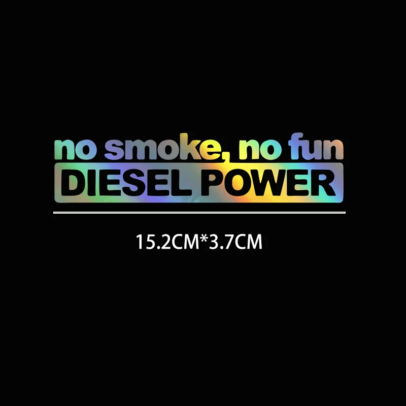 Gear Set Motorcycle - 15.2X3.7CM Car Stickers NO SMOKE NO