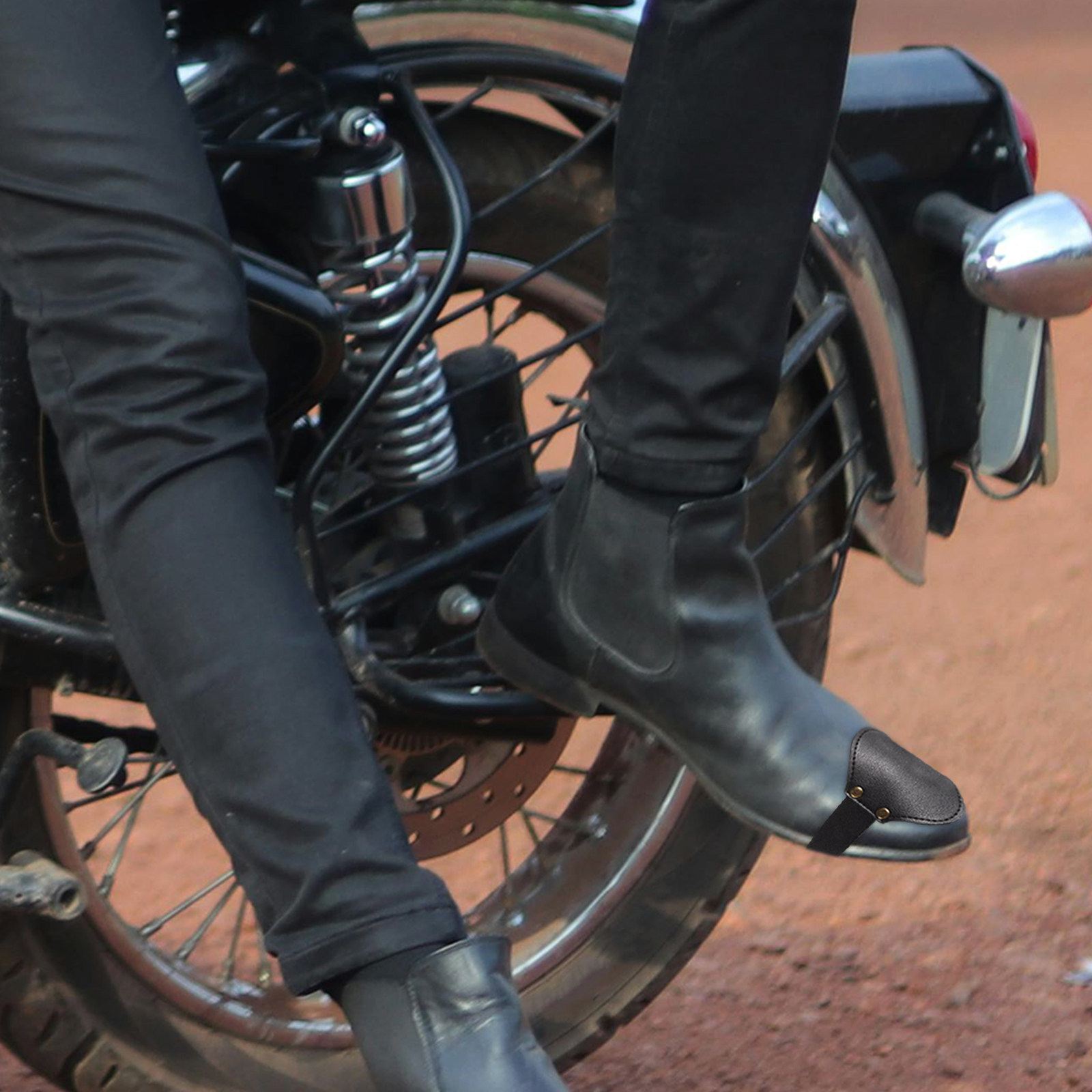 Motorcycle Gear Slipping - Motorcycle Gear Shift Shoe Cover PU
