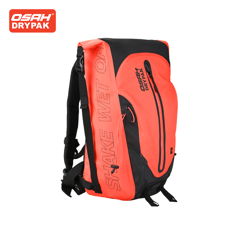 Motorcycle Gear Travel Bag - OSAH Motorcycle Bag Waterproof Backpack Orange