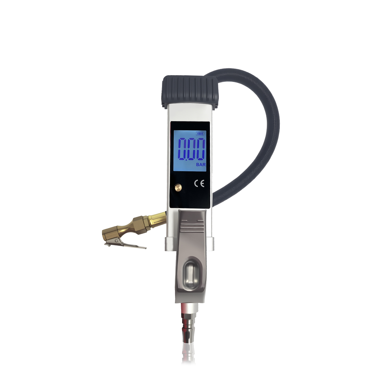 Tyre Pressure Gauge - LCD Digital Rechargeable Tire Pressure Gauge
