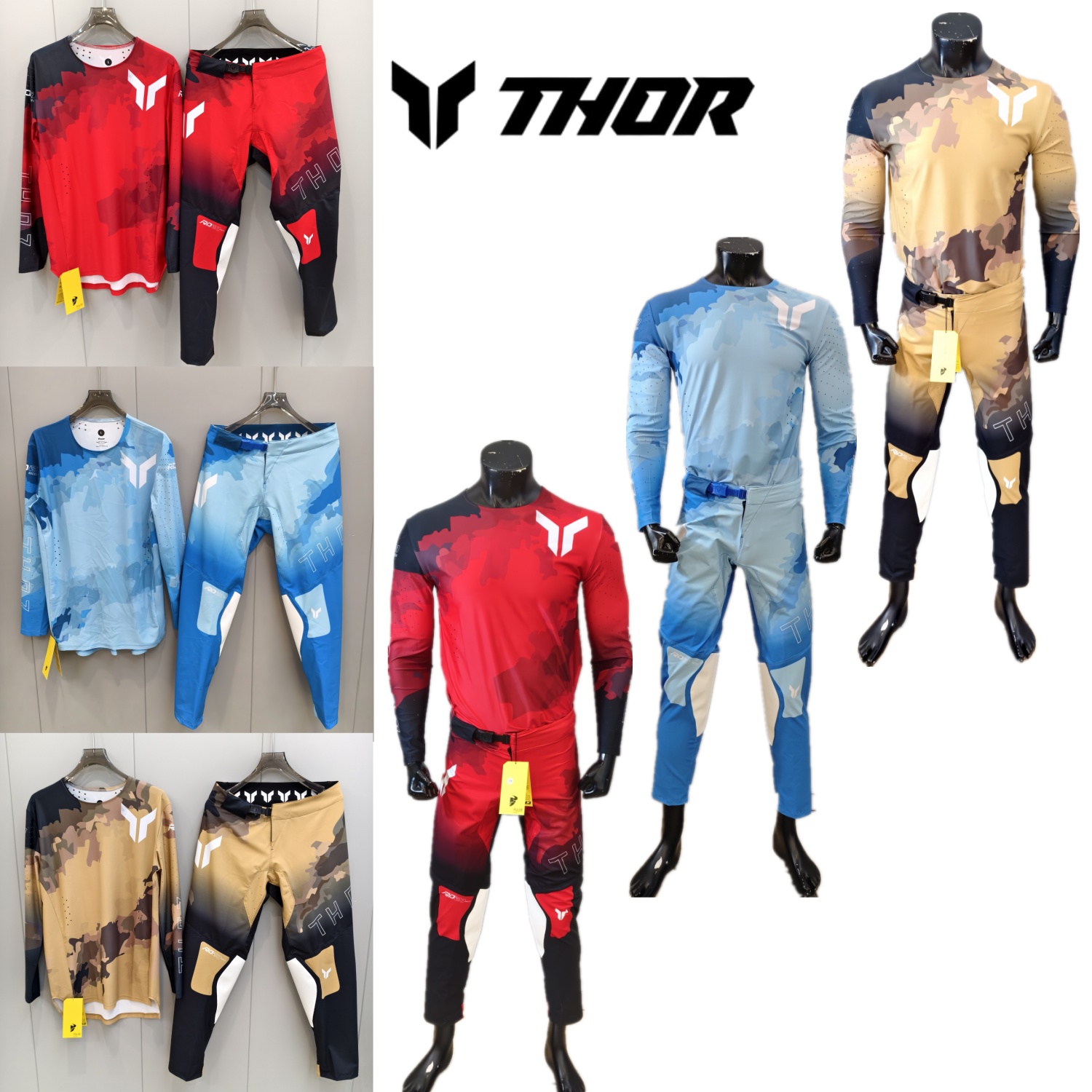 Motorcycle Gear Sale - THOR Motocross Gear Set MX Off