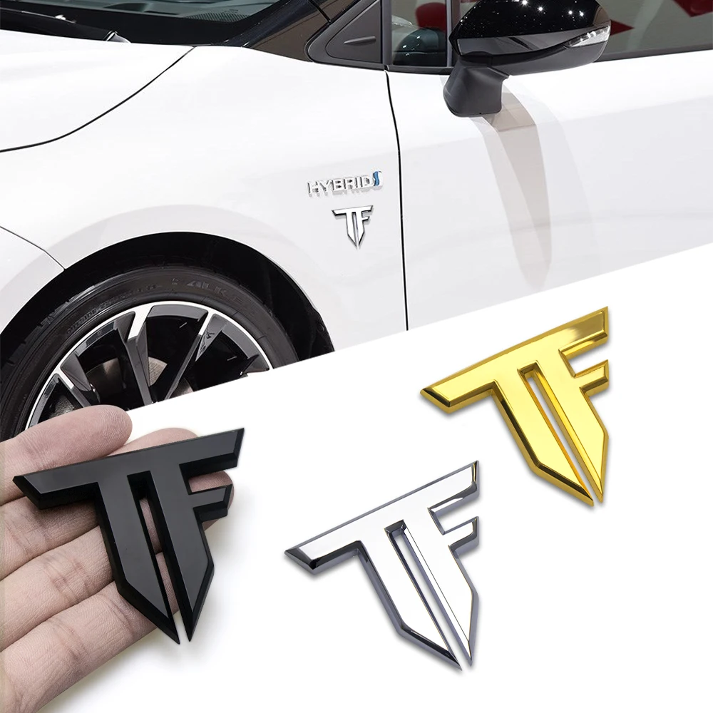 1pc 3D Metal TF Emblem Badge C - đánh giá và giá Motorcycle Gear Logo