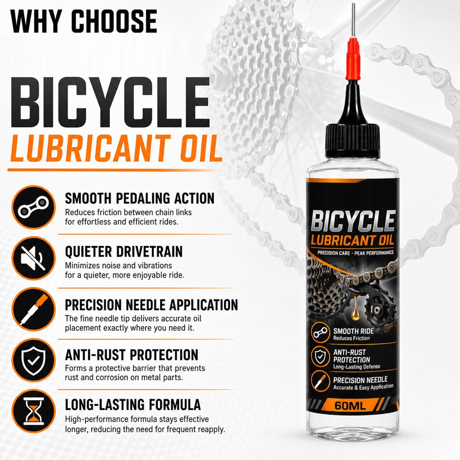 Bike Chain Lube 60ml Bicycle M - đánh giá và giá Motorcycle Gear Oil For Chain
