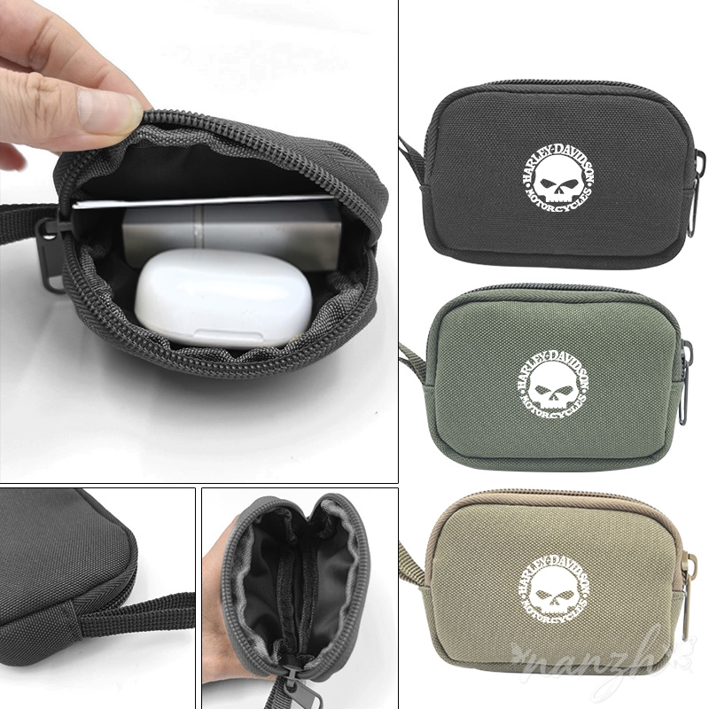 Mini Headphone Handbag Wallet  - đánh giá và giá Motorcycle Gear Logo