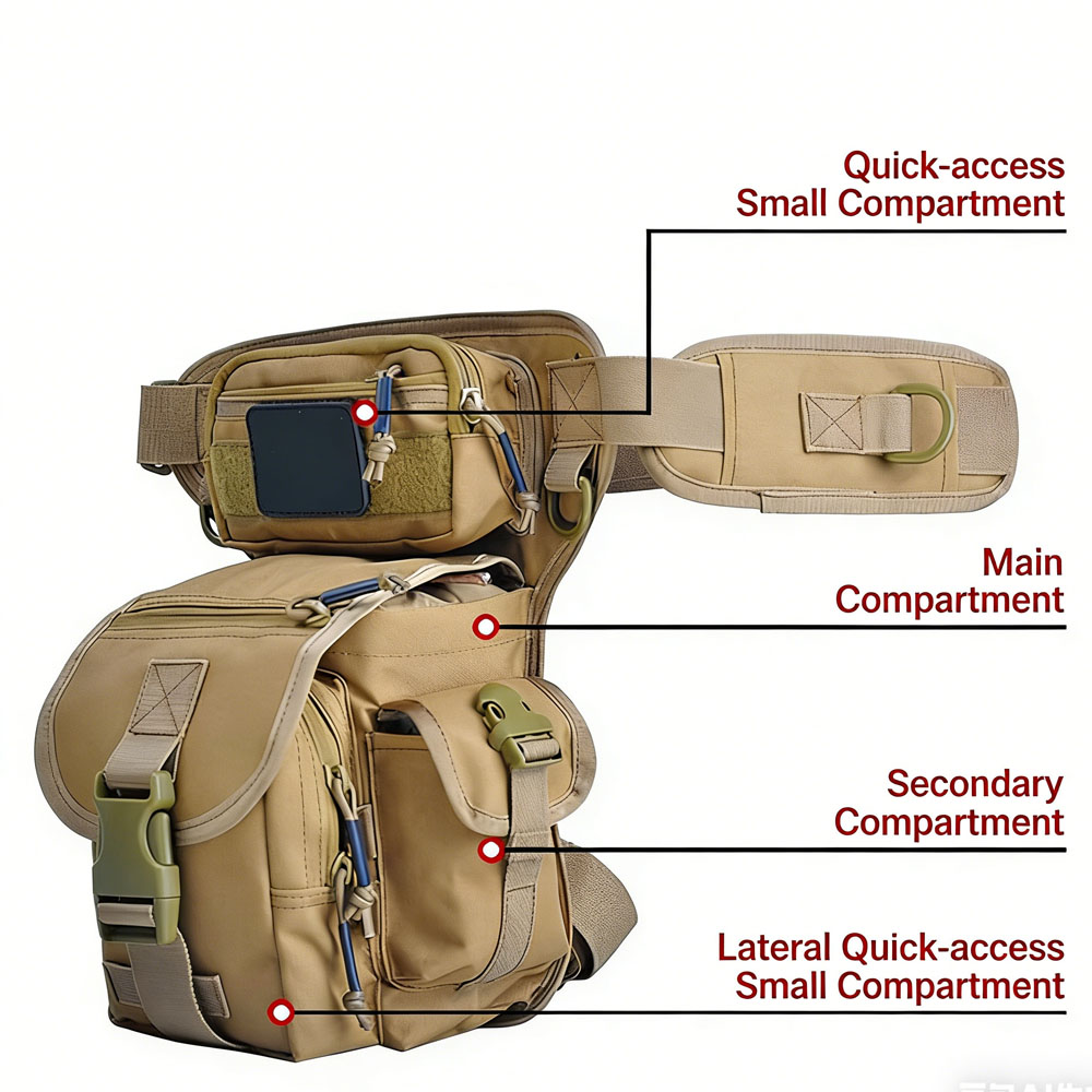 Tactical Drop Leg Bag Motorcyc - đánh giá và giá Motorcycle Gear Travel Bag