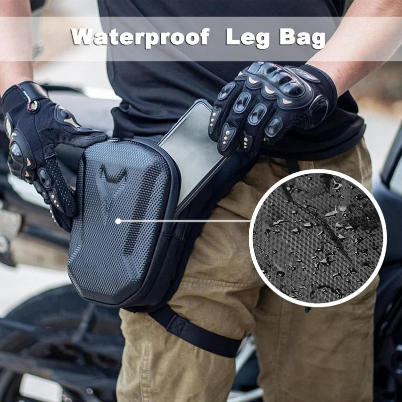 Waterproof Drop Thigh Bag Moto - đánh giá và giá Motorcycle Gear Sale