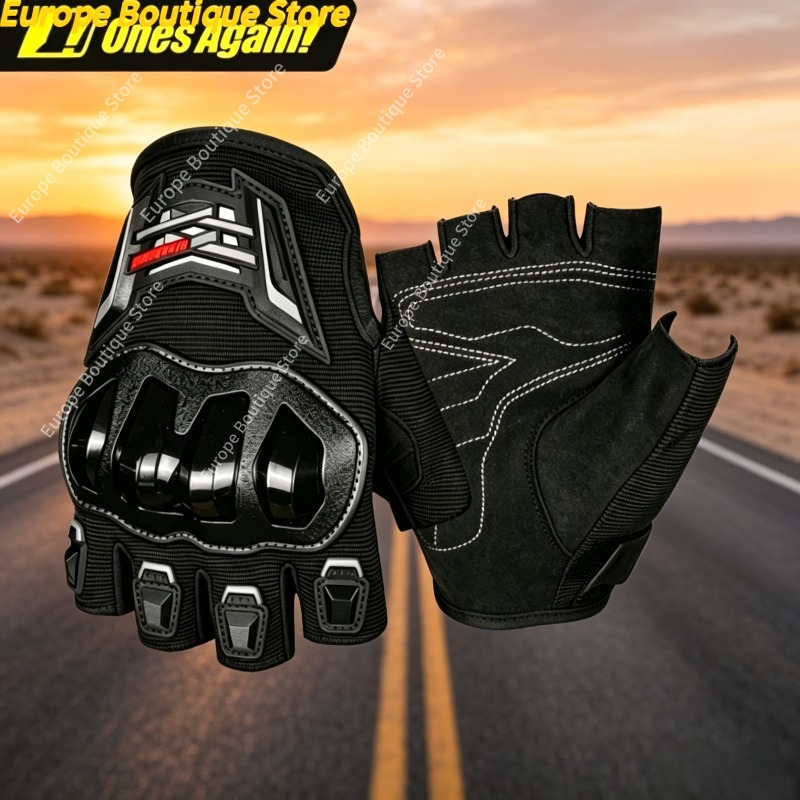 Summer Breathable Half Finger  - đánh giá và giá Motorcycle Gear Slipping