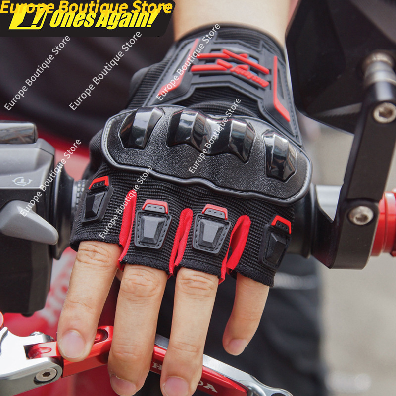 Summer Breathable Half Finger  - đánh giá và giá Motorcycle Gear Slipping