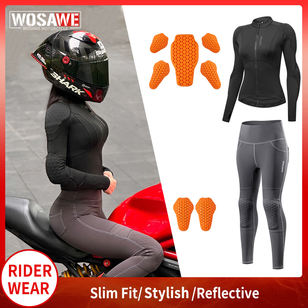 WOSAWE Women Motorcycle Jacket - đánh giá và giá Motorcycle Gear Full Suit