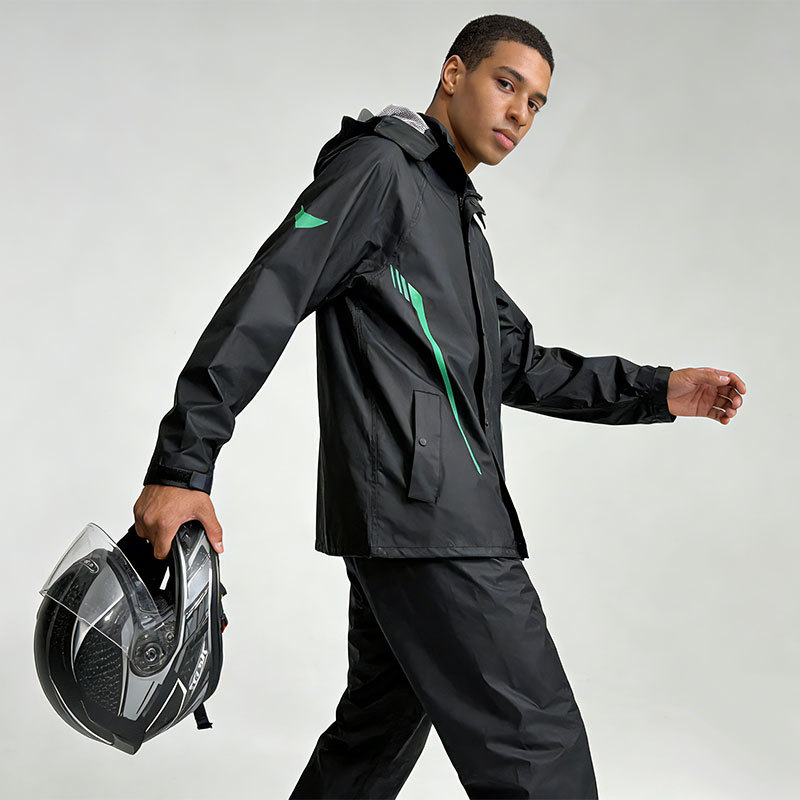 Split Waterproof Rain Suit for - đánh giá và giá Motorcycle Gear Full Suit