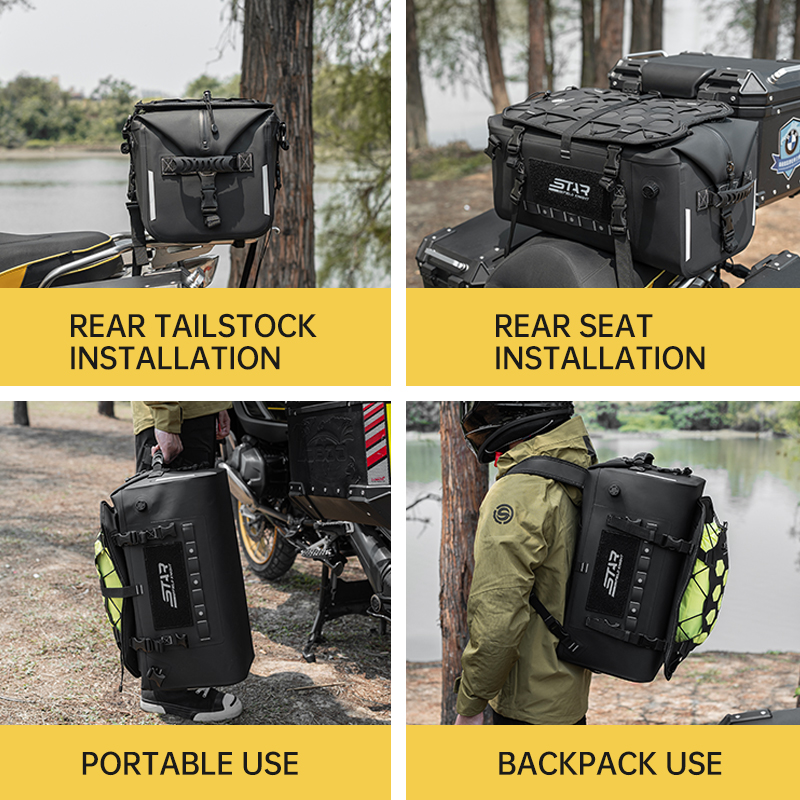 SFK Motorcycle Bag Newest Back - đánh giá và giá Motorcycle Gear Travel Bag