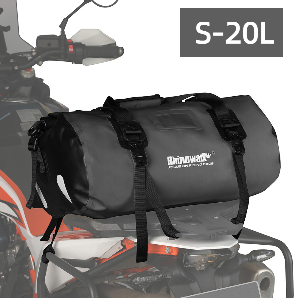Rhinowalk 20L Motorcycle Tail  - đánh giá và giá Motorcycle Gear Travel Bag