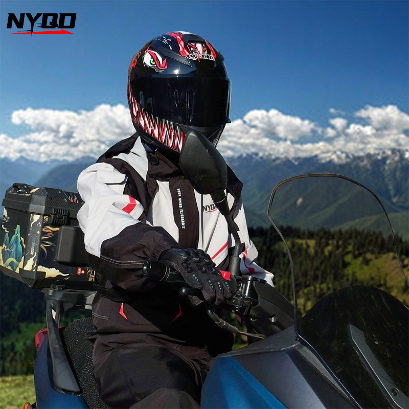 Motorcycle Rain Suit Waterproo - đánh giá và giá Motorcycle Gear Full Suit