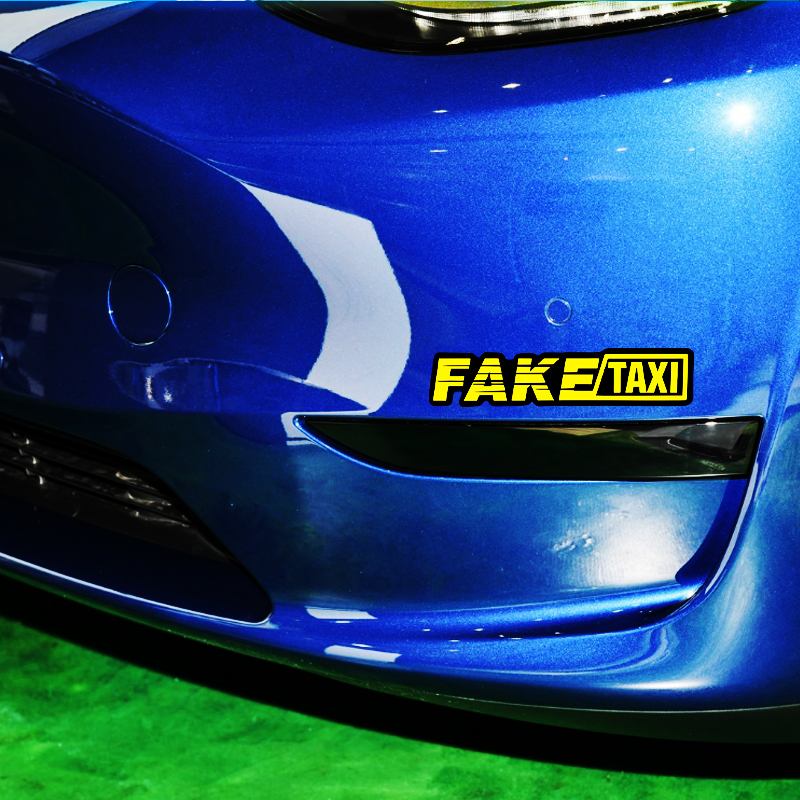 Yellow Fake Taxi Logo Pvc Wate - đánh giá và giá Motorcycle Gear Logo