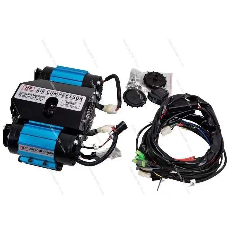 Double Cylinder Air Pump HF Pu - đánh giá và giá Tyre Pressure Gauge